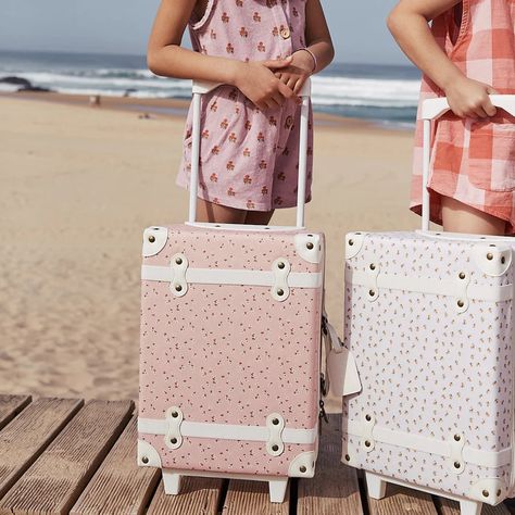 Olli Ella | See-Ya Suitcase || Pink Daisies