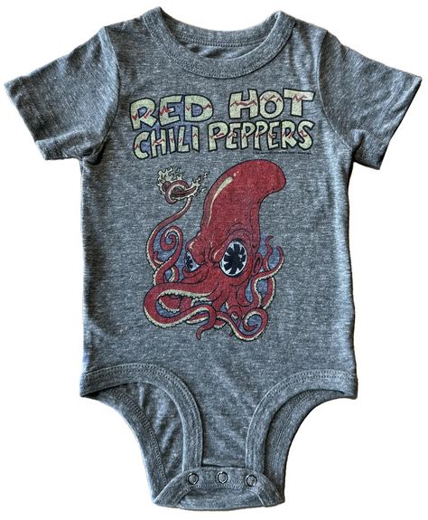 Rowdy Sprout Red Hot Chili Peppers Onesie