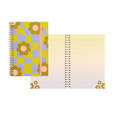 Talking Out of Turn | Cool Funky Daisy Notebook