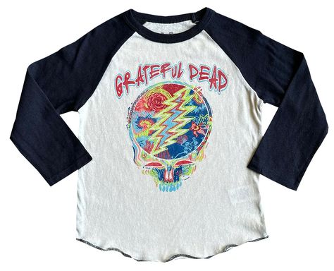 Rowdy Sprouts | Grateful Dead Recycled Raglan Tee