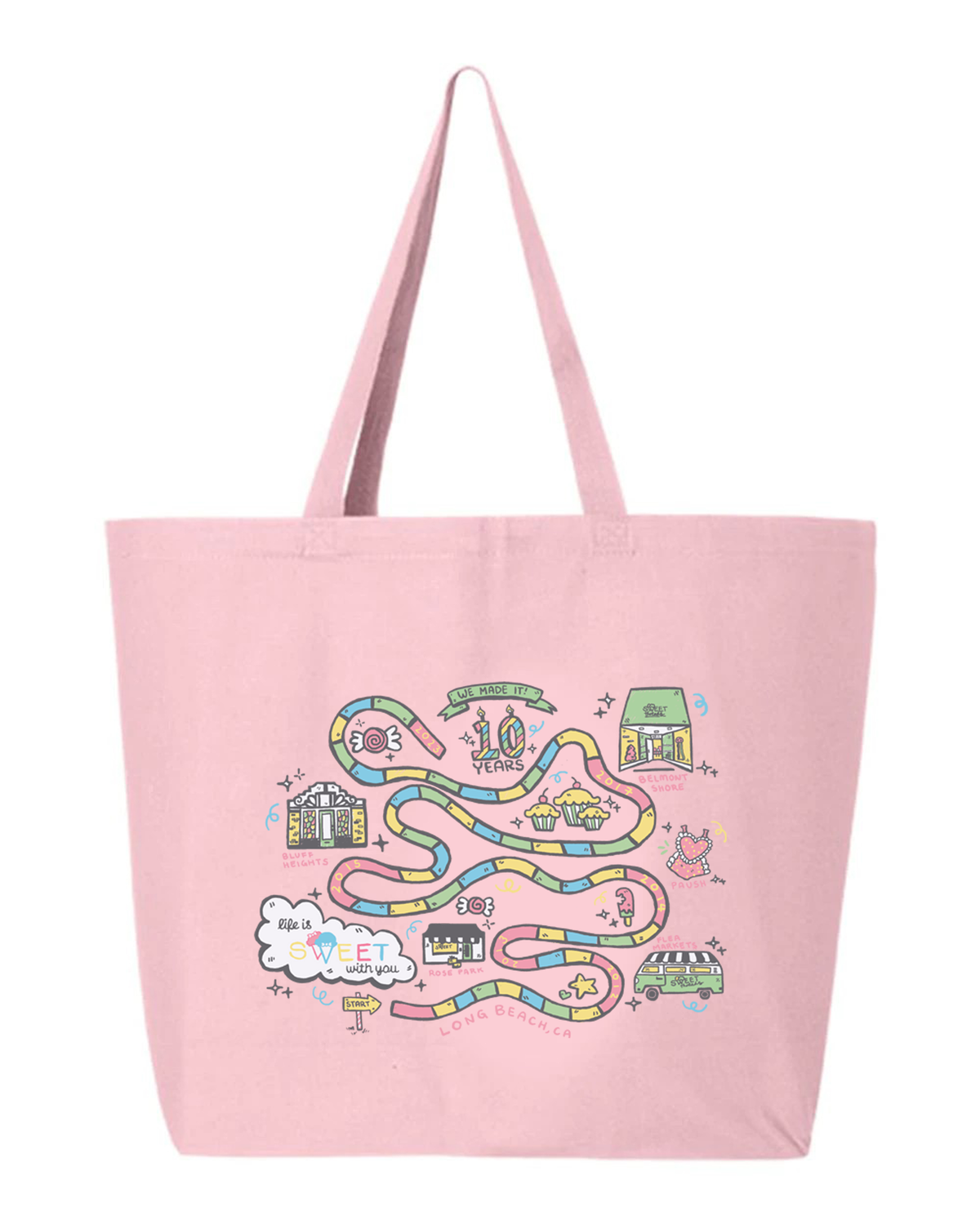 Limited Edition Sweet Threads 10 Year Anniversary Tote