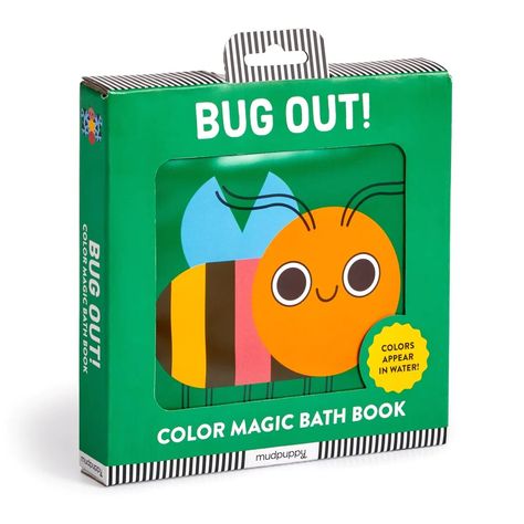 mudpuppy | Bug Out! Color Magic Bath Book