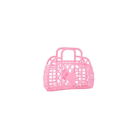 Sun Jellies | Mini Jelly Basket || Bubblegum Pink