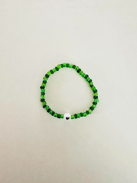 Summer Vibes Heart Green Bracelet