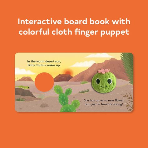 Copy of Baby Cactus: Finger Puppet Book