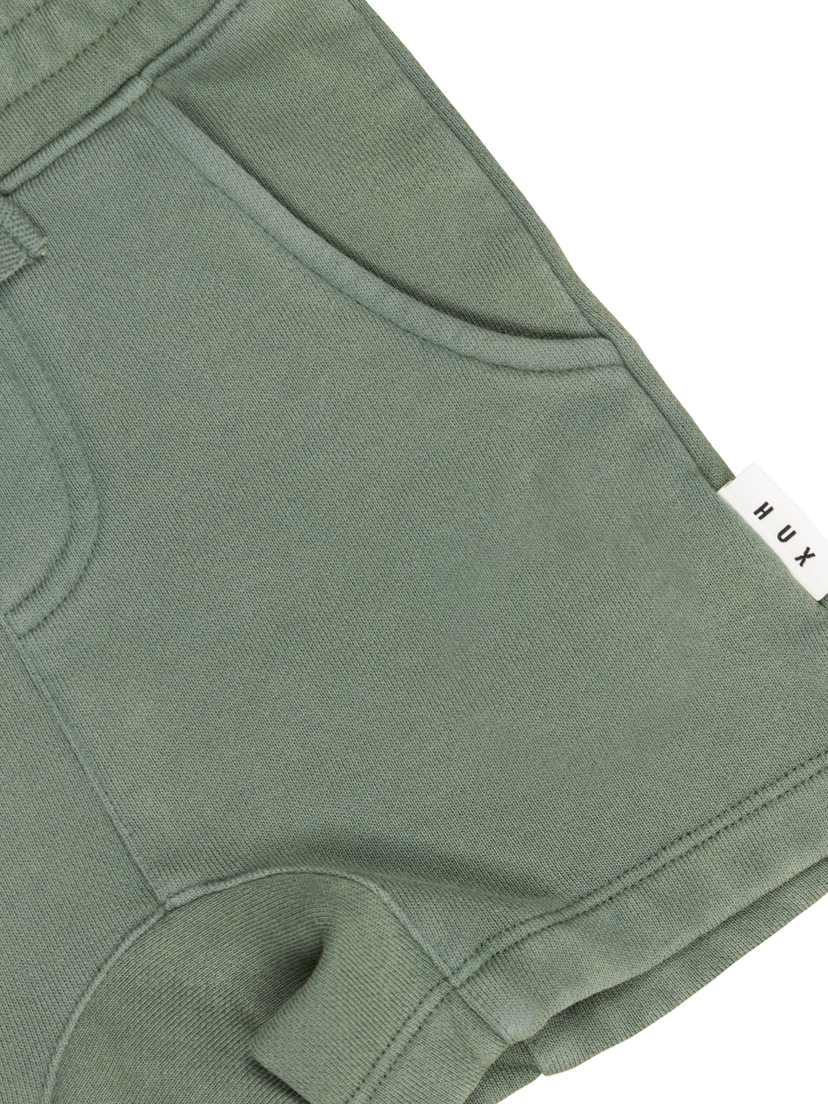 Huxbaby | Vintage Green Slouch Short - Washed Green