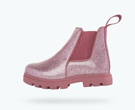 Native | Kensington Treklite Glitter Boot || Pink Glitter/Temple Pink
