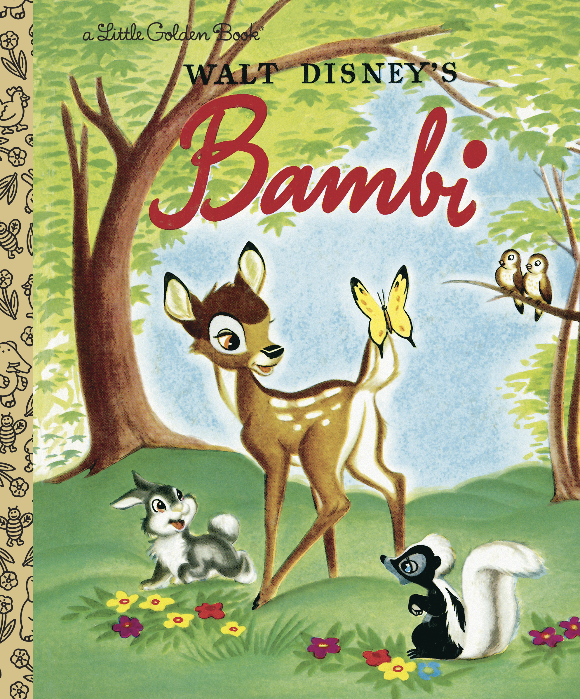 A Little Golden Book: Walt Disney's Bambi