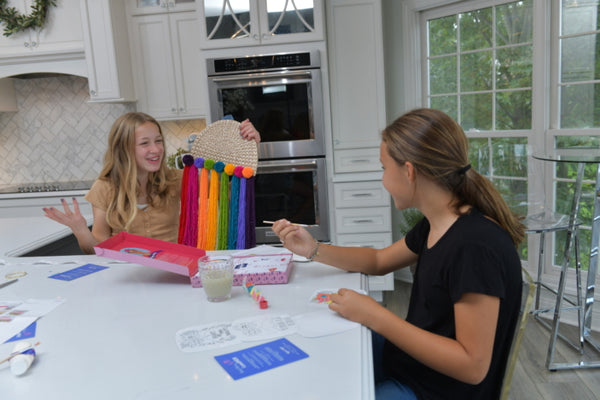 Speak Like Maya Rainbow Wall Hanging Craft Kit - Kids Crafts