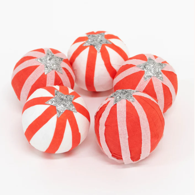 Meri Meri Peppermint Candy Surprise Balls