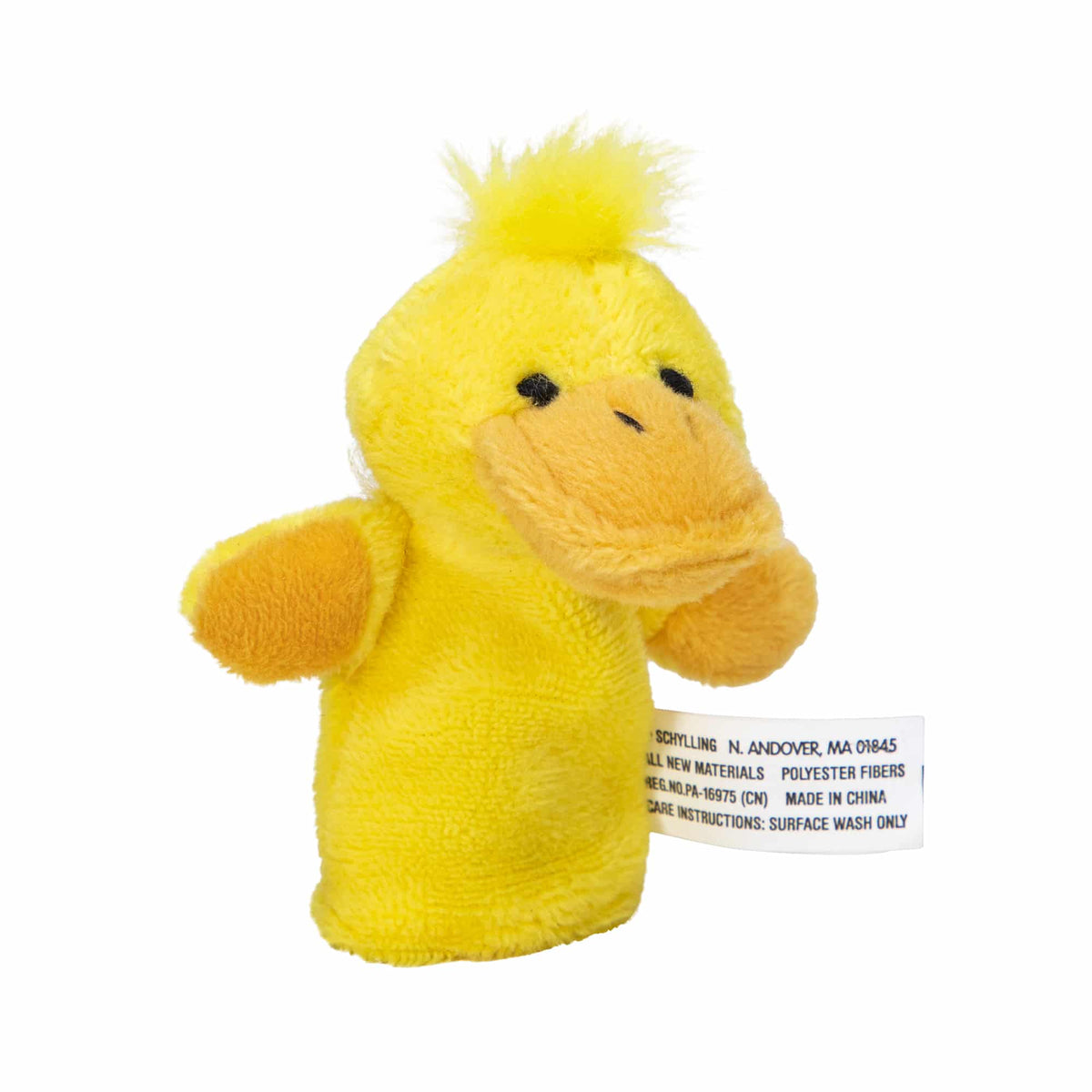 Schylling Animal Finger Puppets Duck