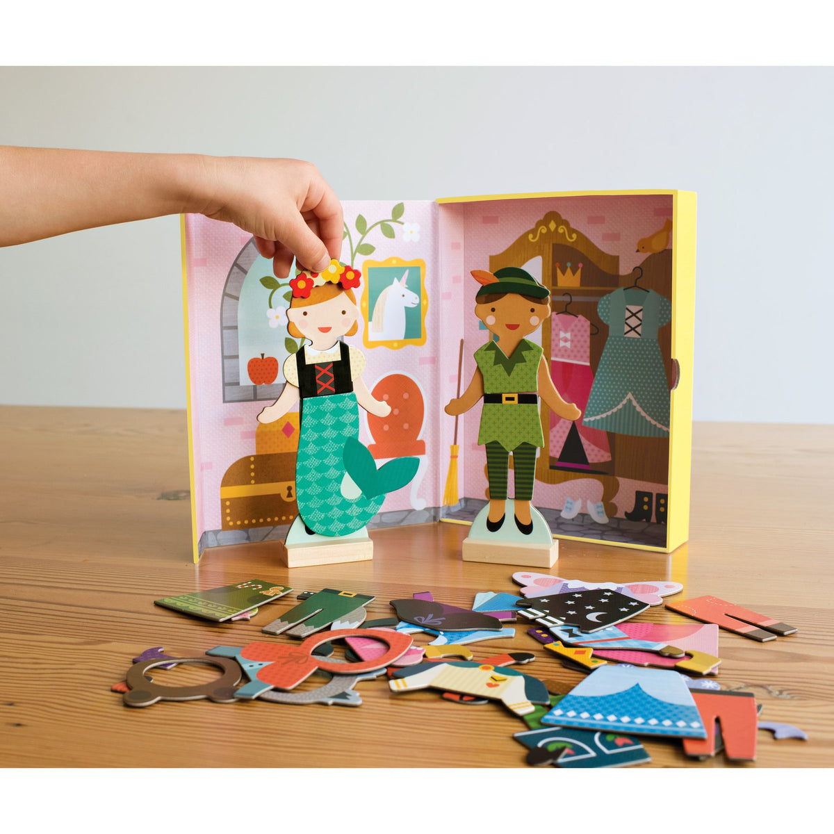 Petit Collage | Fairy Tales Magnetic Dress-up Play Set