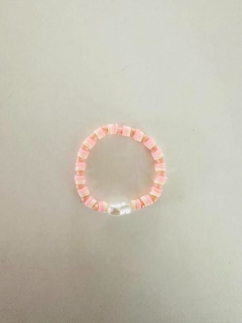 Sumer Vibes Pink Pearl Bracelet