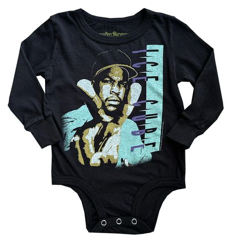 Rowdy Sprout | Ice Cube Organic Long Sleeve Onesie 