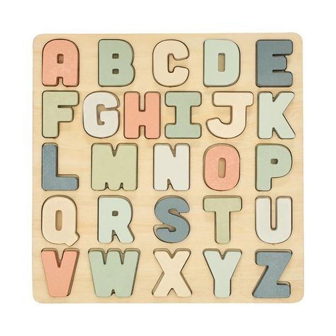 Pearhead | wooden Alphabet Puzzle