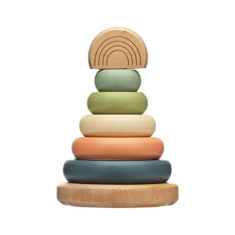 Pearhead | Wooden Stacking Toy