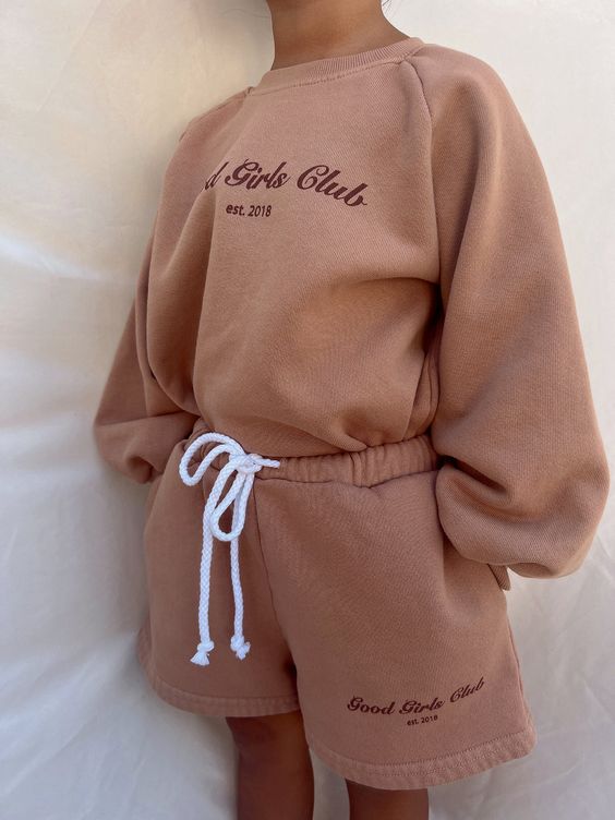 Sun Peony Coconut Good Boys Club Short in Cinnamon