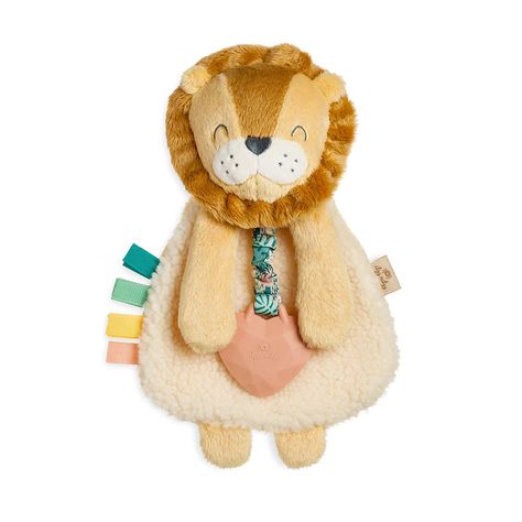 Itzy Ritzy | Itzy Lovey™ Plush And Teether Toy || Buddy The Lion