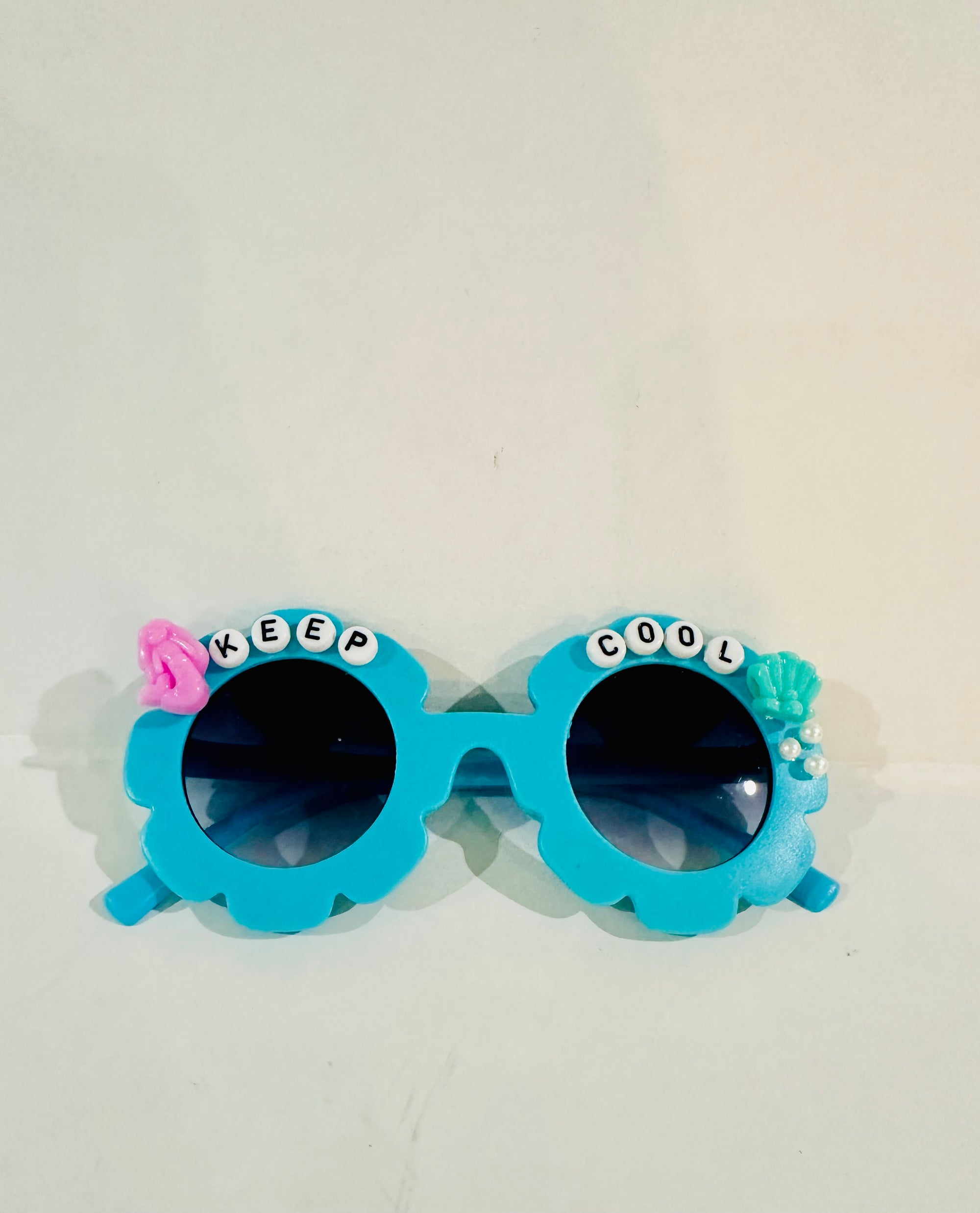 Summer Vibes Blue Keep Cool Sunglasses