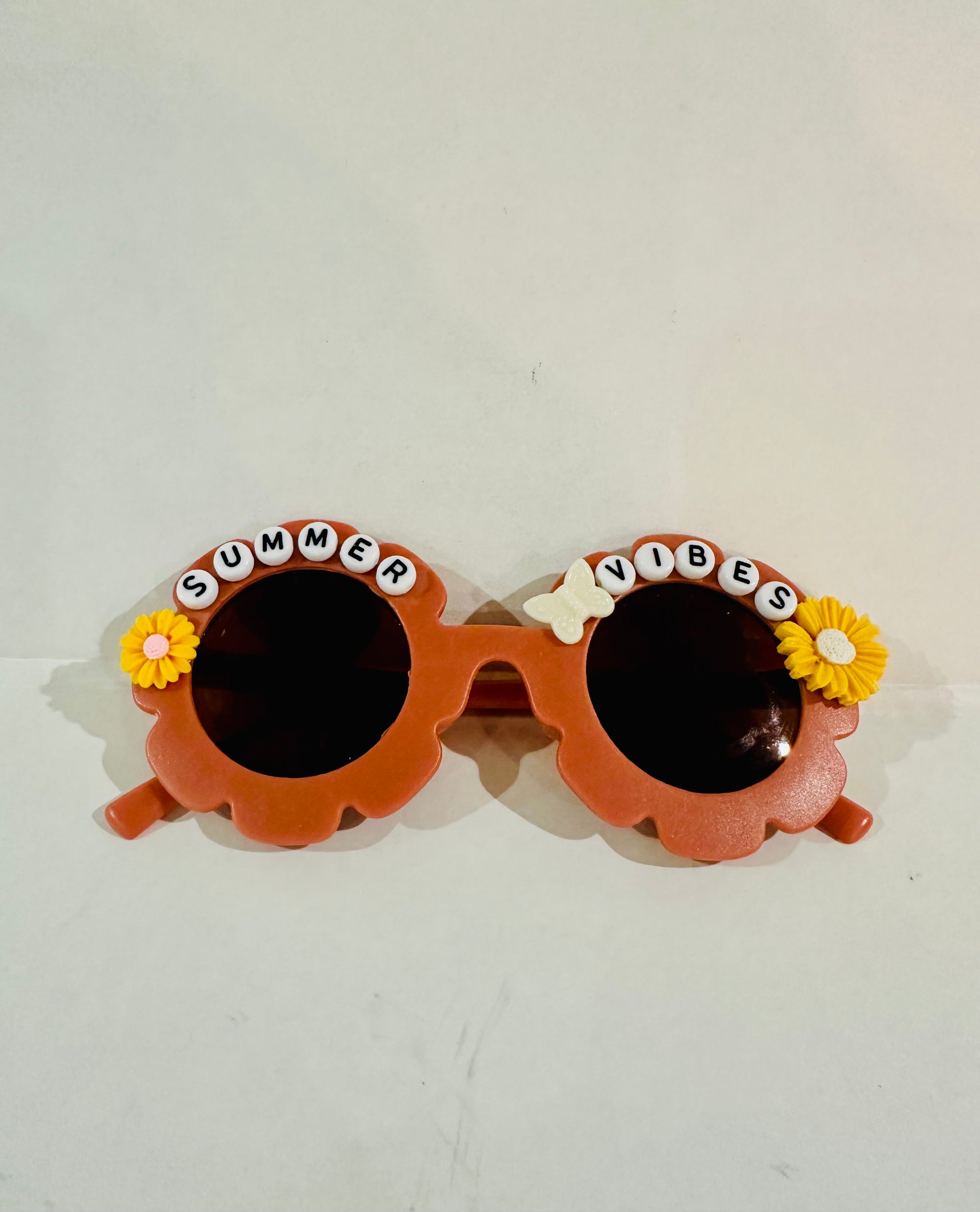 Summer Vibes Terracotta Sunglasses