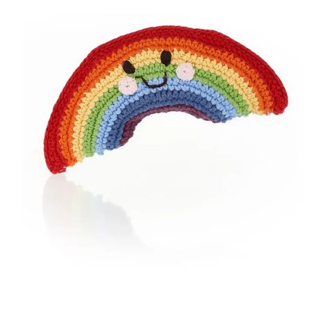 Pebble Toys | Friendly Weather Toy - Rainbow Rattle