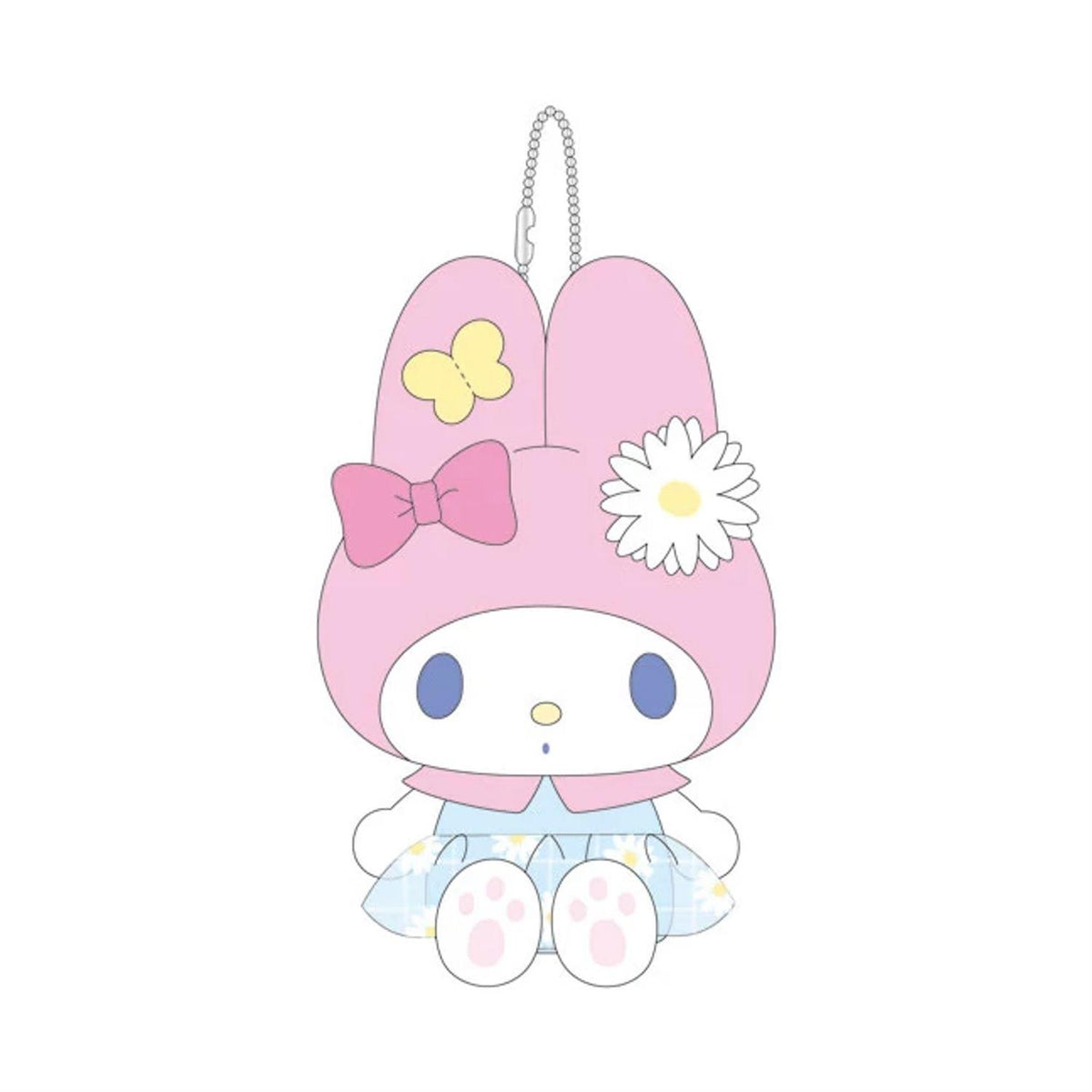 Sanrio | Keychain w/ Mascot || Daisy My Melody