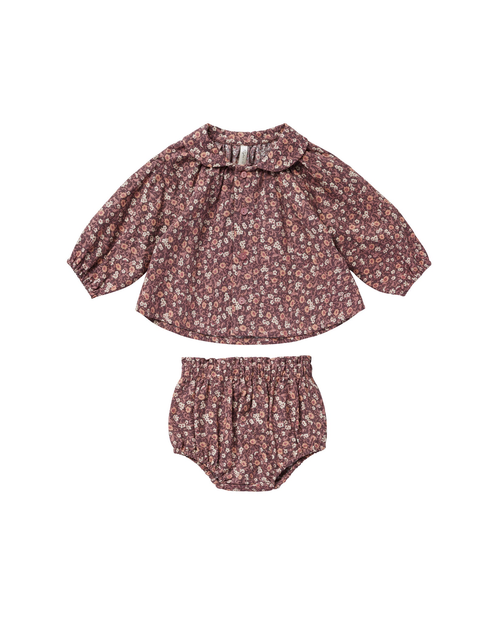 Rylee & Cru | Nellie Set || Plum Floral