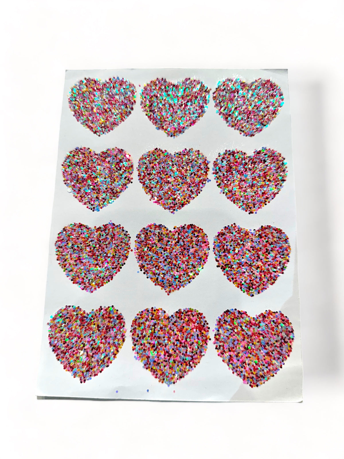 Meri Meri | Red Heart Glitter Stickers