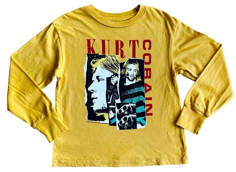 Rowdy Sprouts | Kurt Cobain Organic Long Sleeve Tee