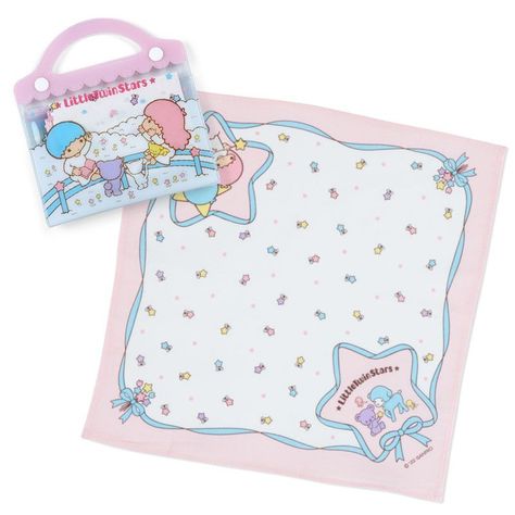 Sanrio | Handkerchief &amp; Case || Little Twin Star