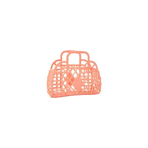 Sun Jellies | Mini Retro Basket || Peach