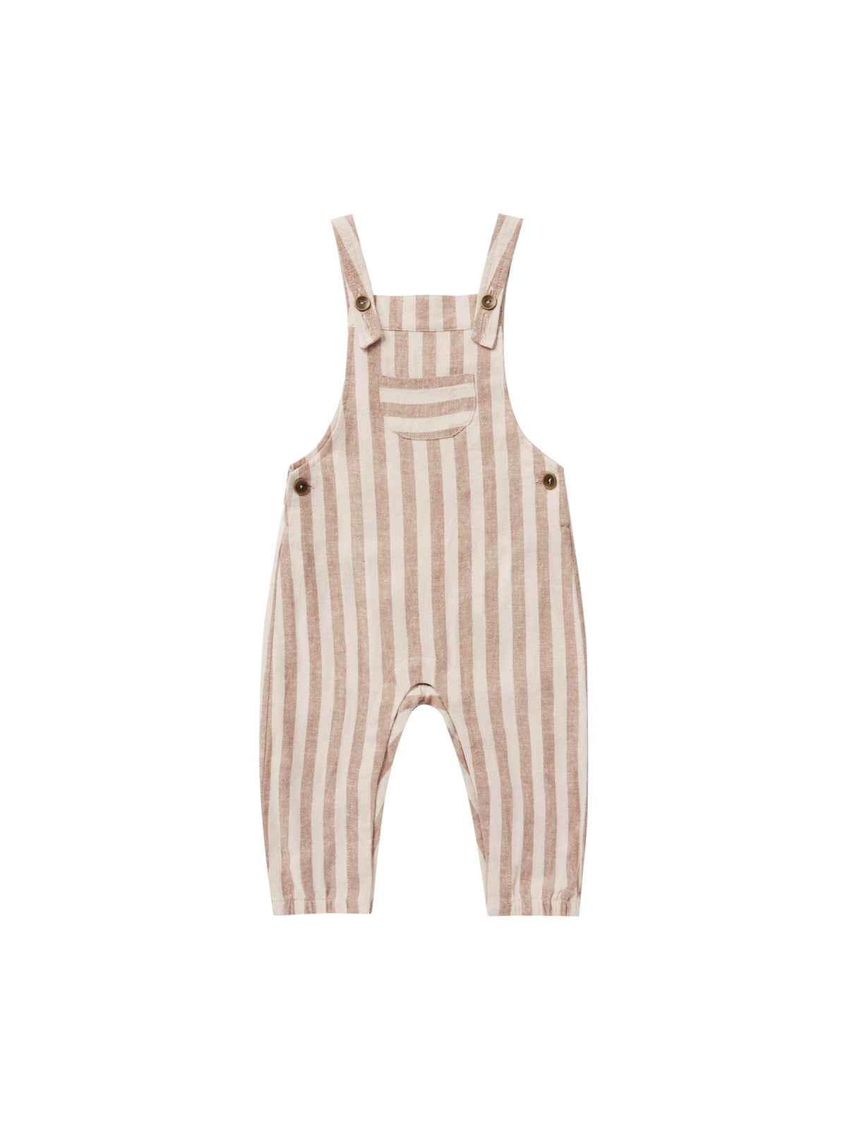 Rylee &amp; Cru | Baby Overall || Clay Stripe