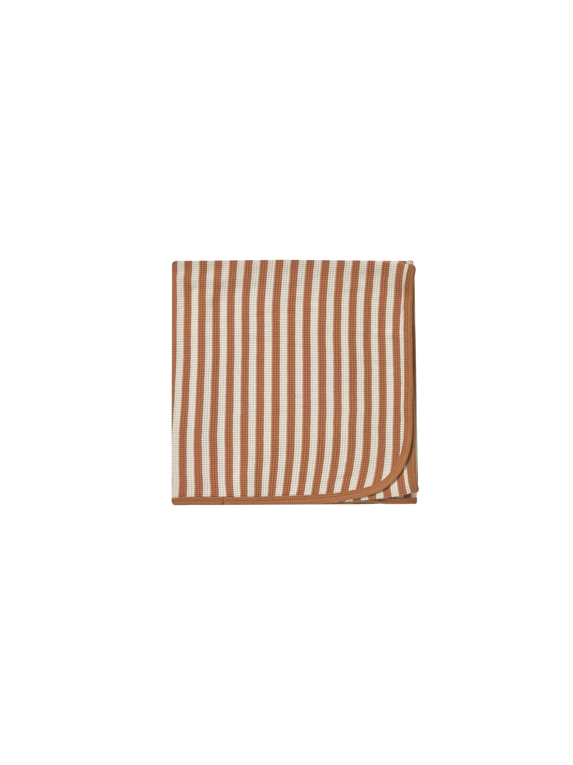 Quincy Mae | Baby Blanket || Clay Stripe
