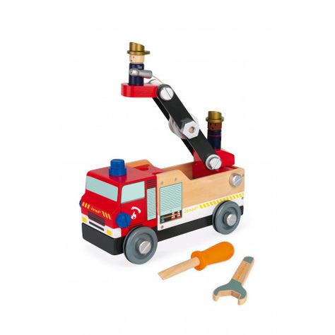 Janod | Kids DIY Fire Truck