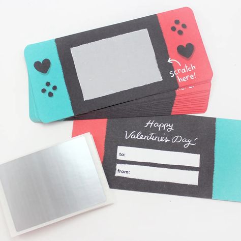 Inklings Paperie | Scratch-Off Valentines - Game On