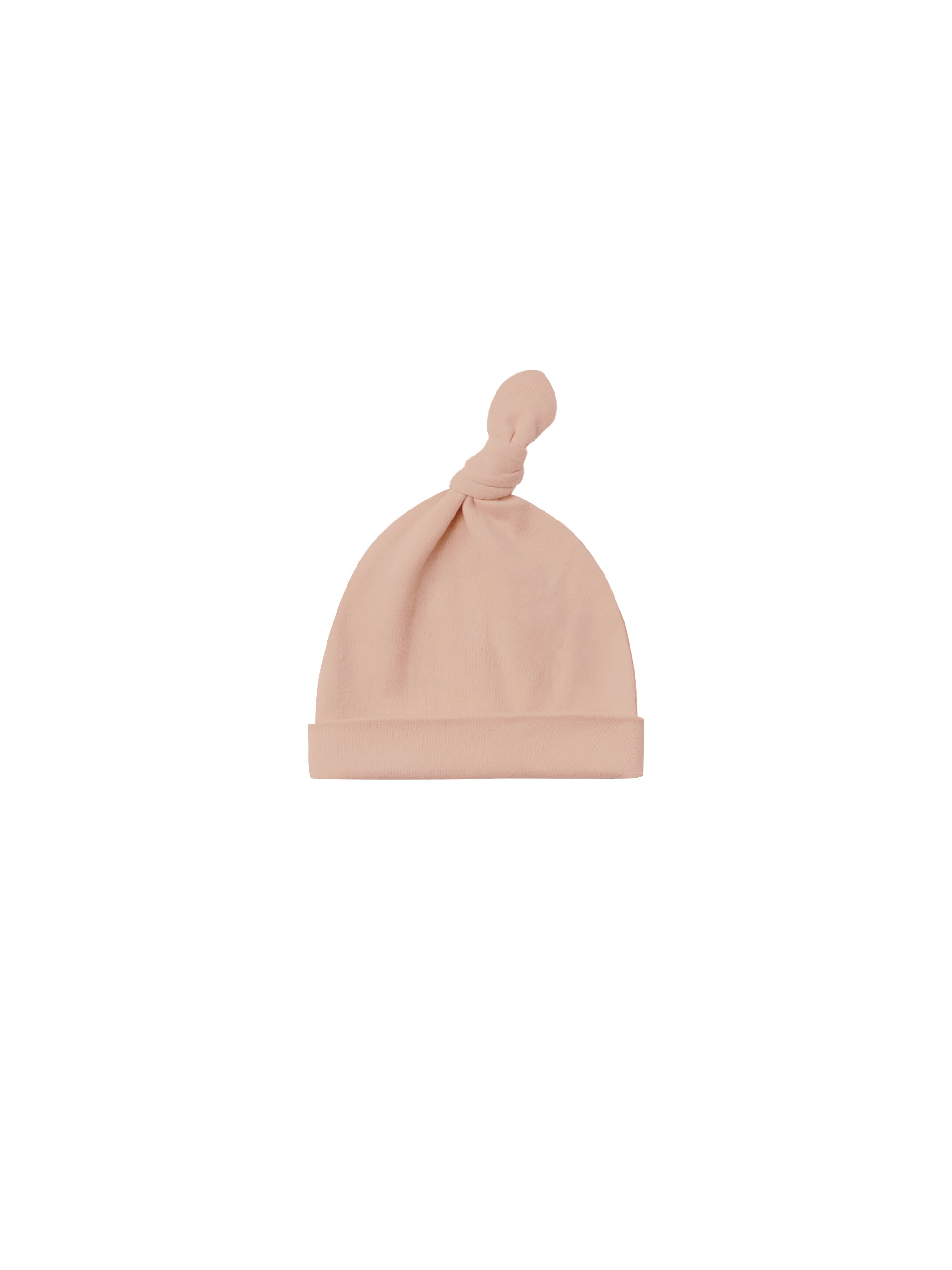 Quincy Mae | Knotted Baby Hat || Blush
