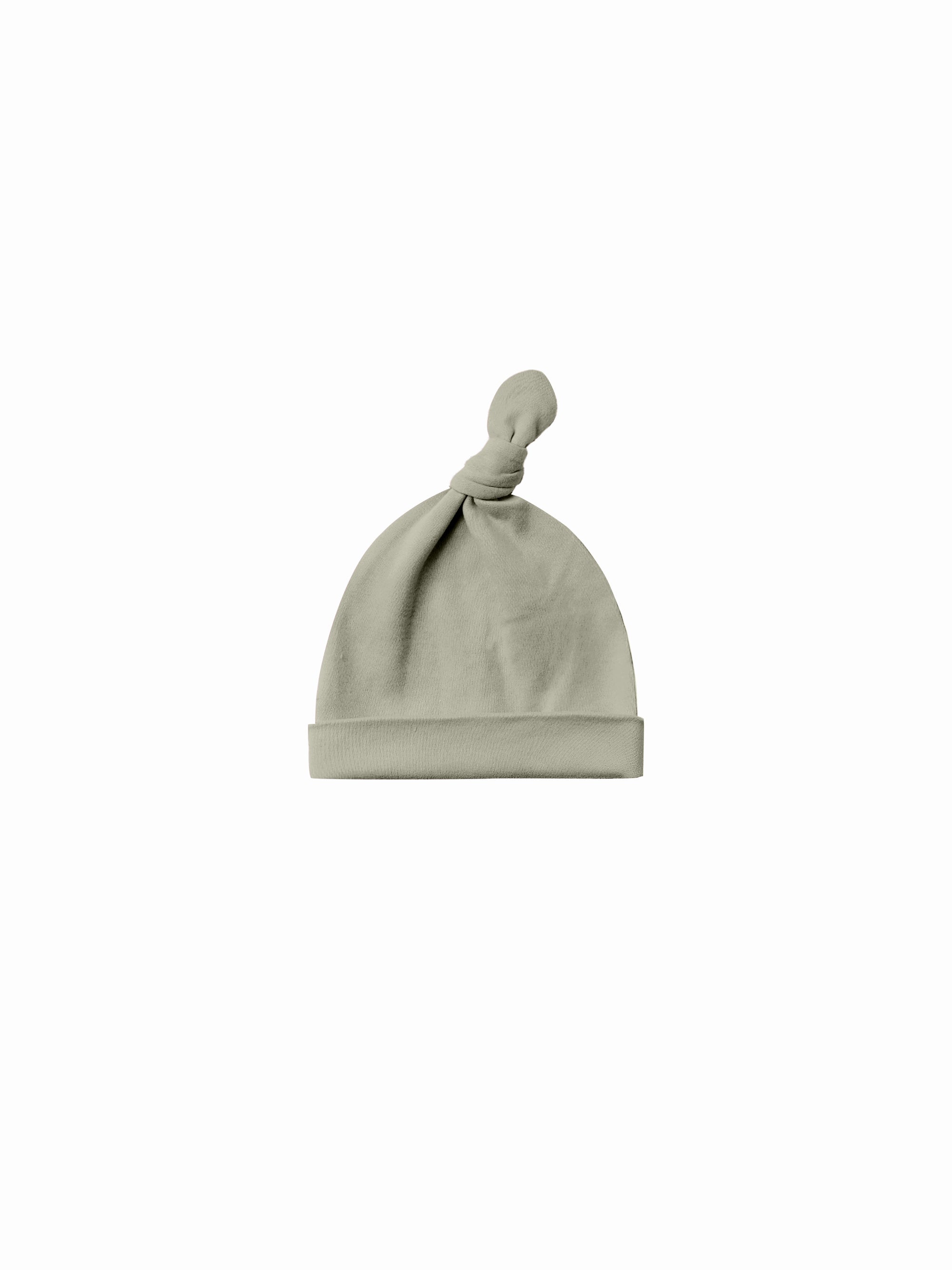 Quincy Mae | Knotted Baby Hat || Sage