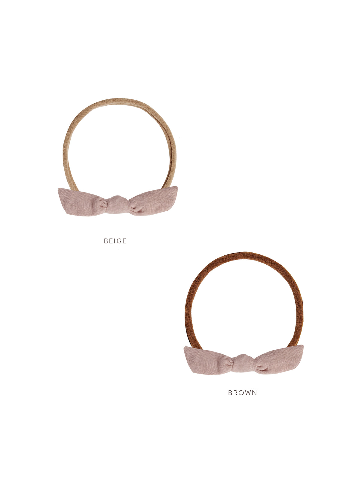 Rylee &amp; Cru | Little Knot Headband || Mauve