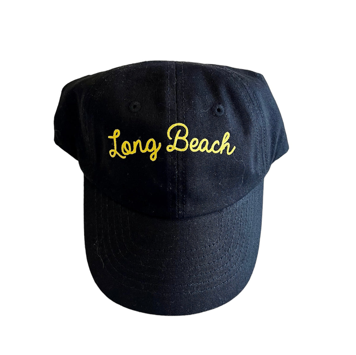 We Love LB | Long Beach Hat || Black &amp; Gold