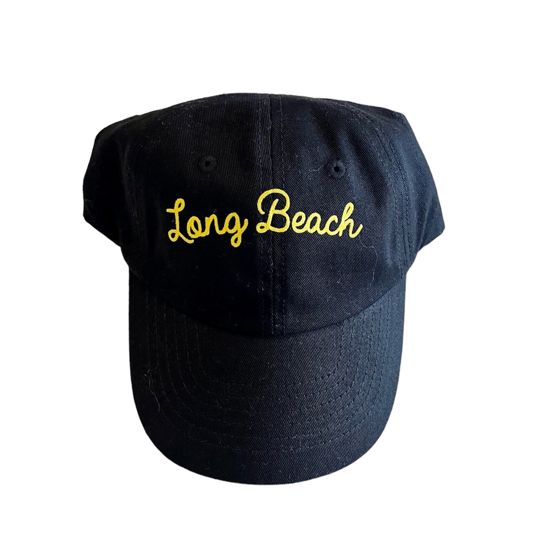 We Love LB | Long Beach Hat || Black & Gold