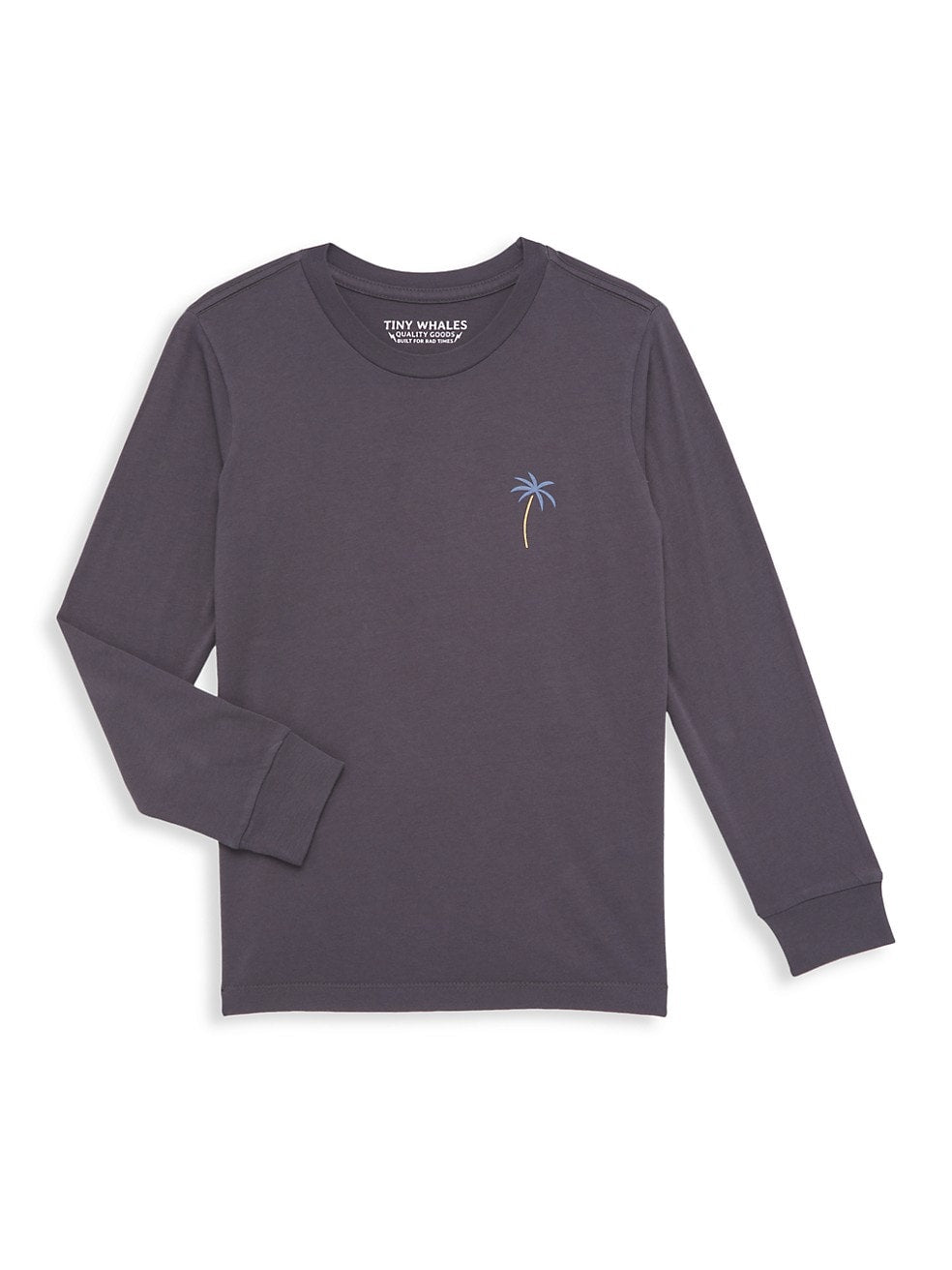Tiny Whales Best In The West Long Sleeve Shirt - Faded Black