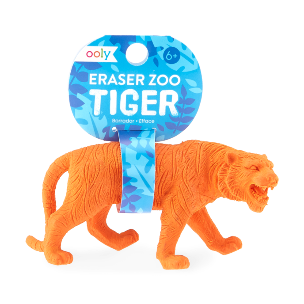 OOLY Tiger Eraser Zoo