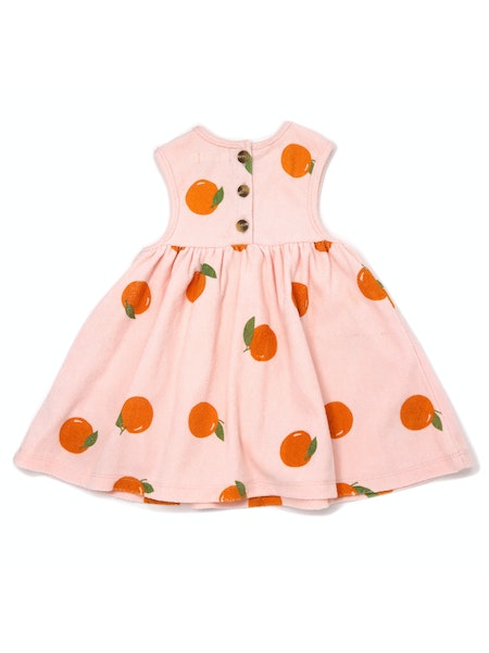 Oh Baby! | Oranges Print Terry Tank Dress