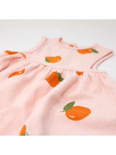 Oh Baby! | Oranges Print Terry Tank Dress