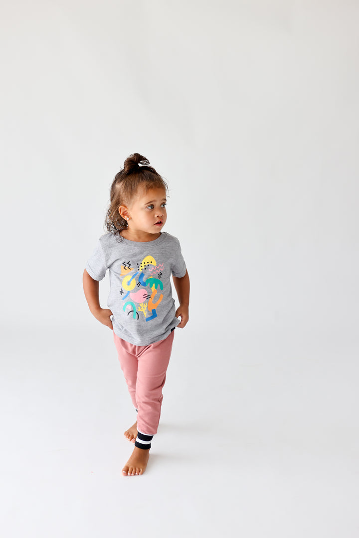 Whistle & Flute Abstract Shapes T-Shirt