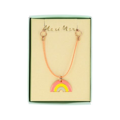 Meri Meri | Enamel Rainbow Necklace