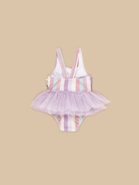 Huxbaby Stripe Ballet Swimsuit