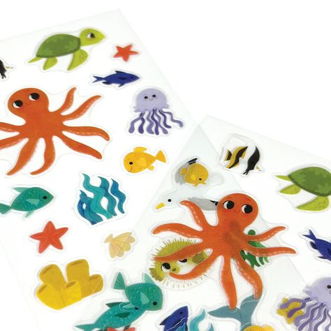 Ooly | Stickiville Sand and Sea Stickers