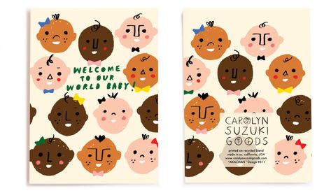 Carolyn Suzuki Akachan - Baby Card