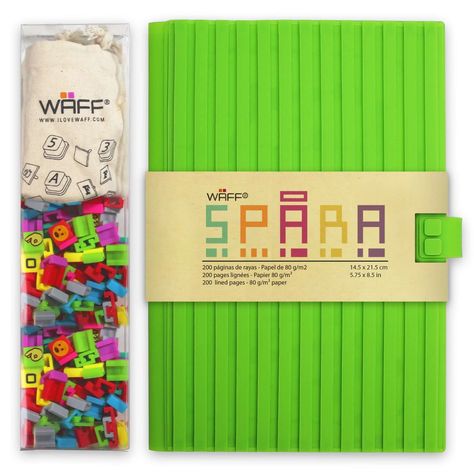 WAFF Spara Large Journal Combo Kit in Green